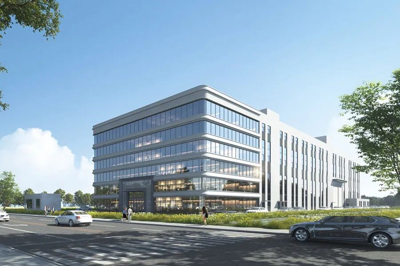 郫都半導(dǎo)體顯示激光設(shè)備制造基地主體結(jié)構(gòu)完工